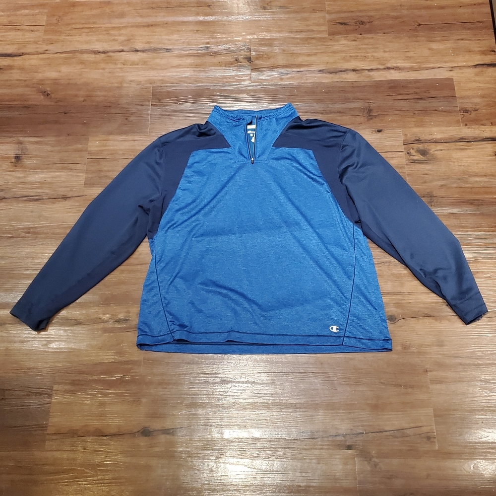 Champion Elite Performance 1/4 Zip Pullover XXL Sweater Sweatshirt
